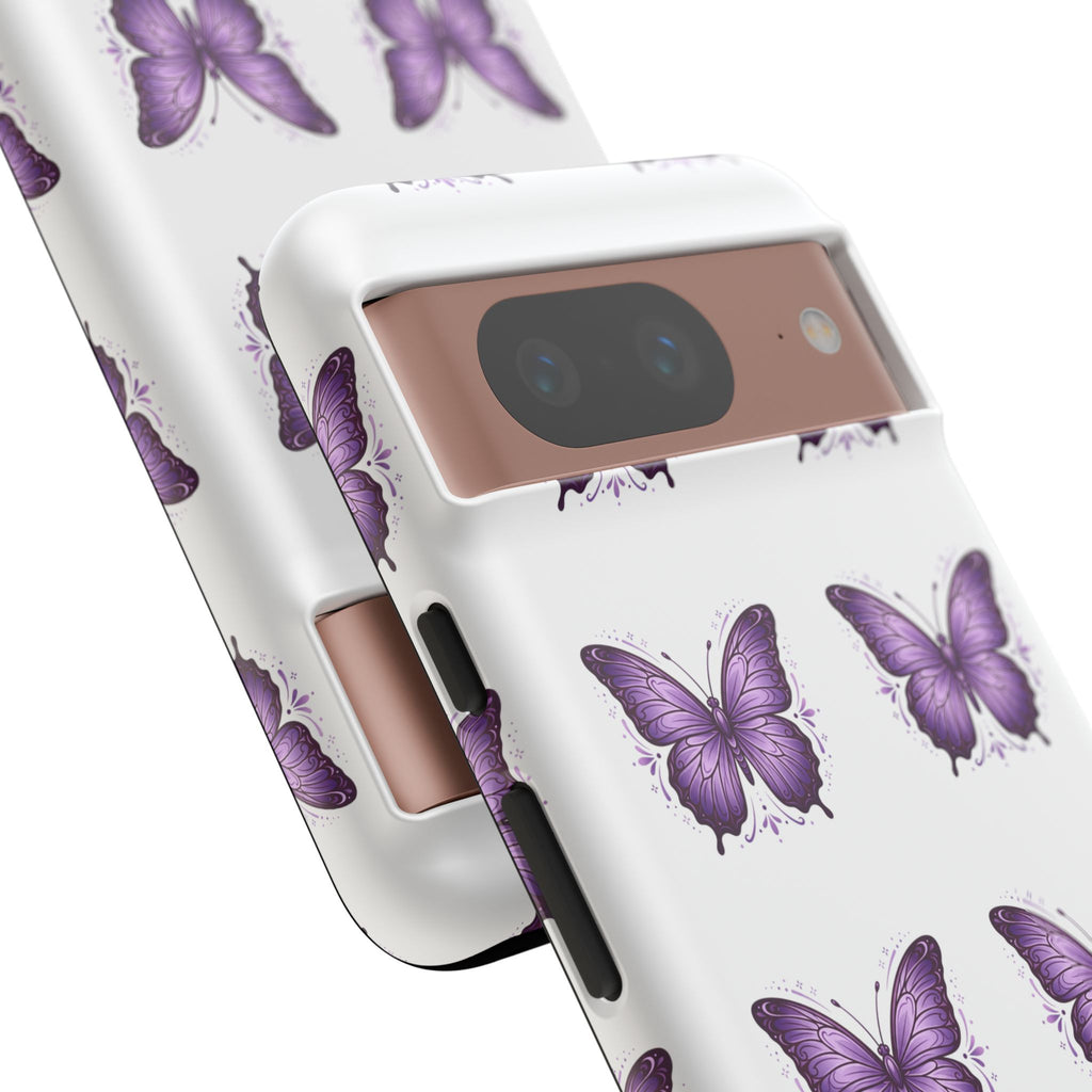 Purple Butterfly Phone Case