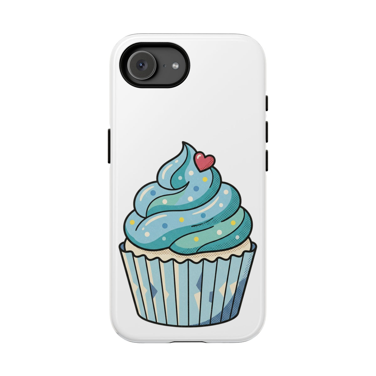 Blue Cupcake Tough Phone Cases