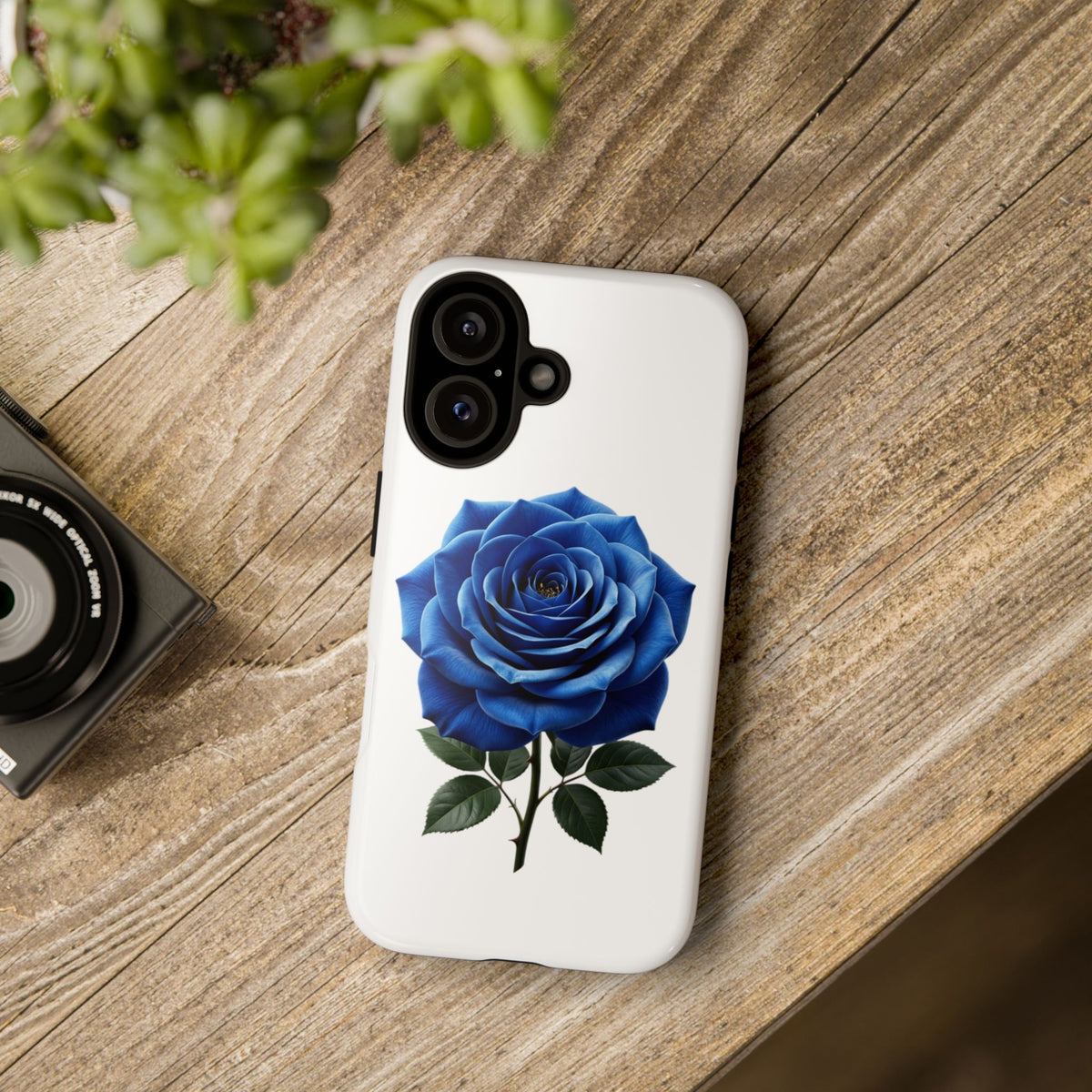 Blue Rose Phone Case