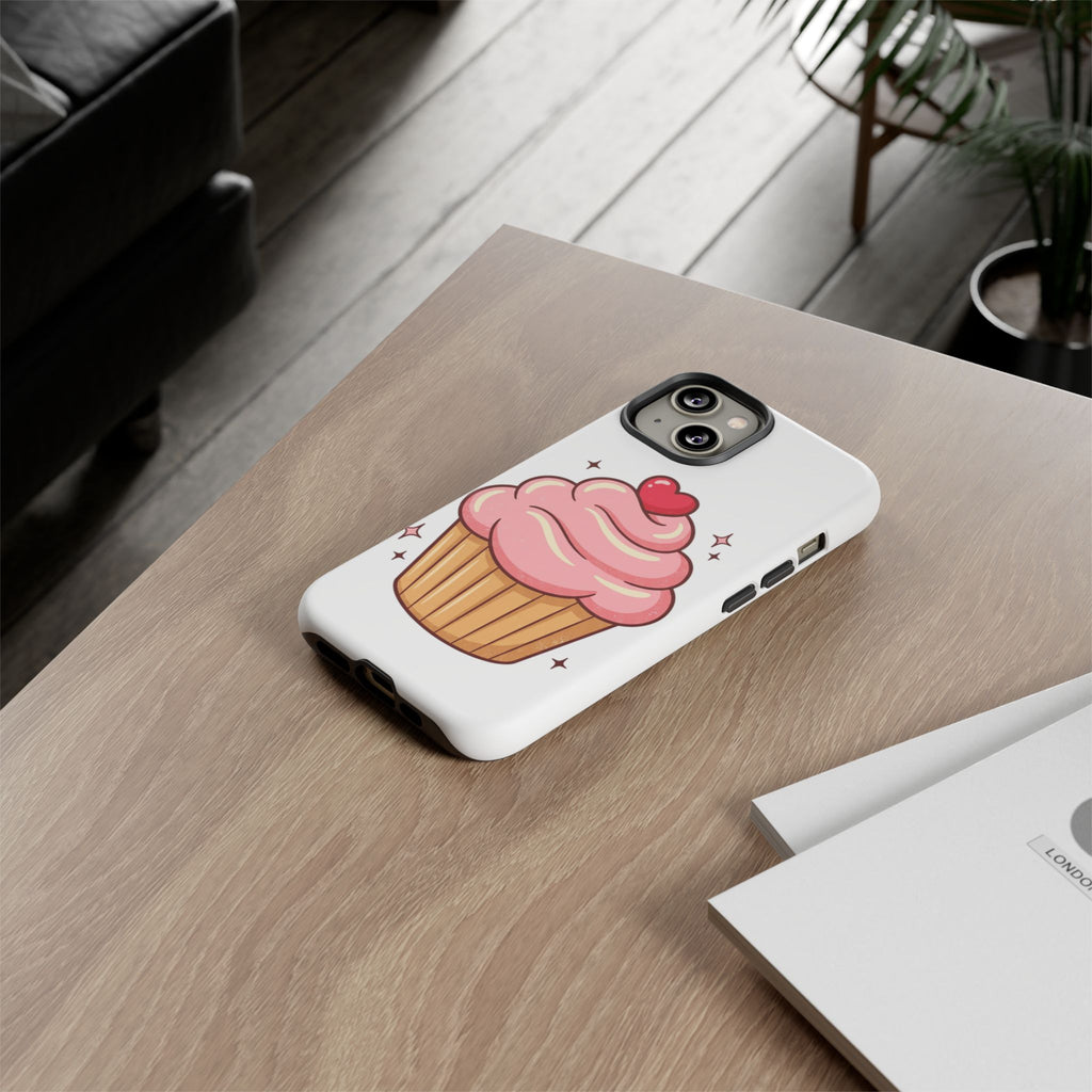 Pink Cupcake Phone Tough Cases