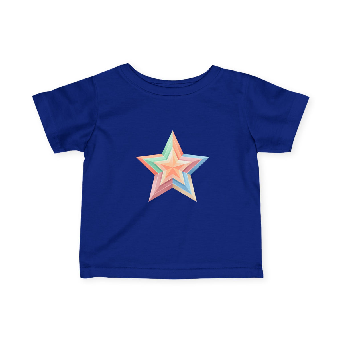 Star Design Infant Fine Jersey Tee
