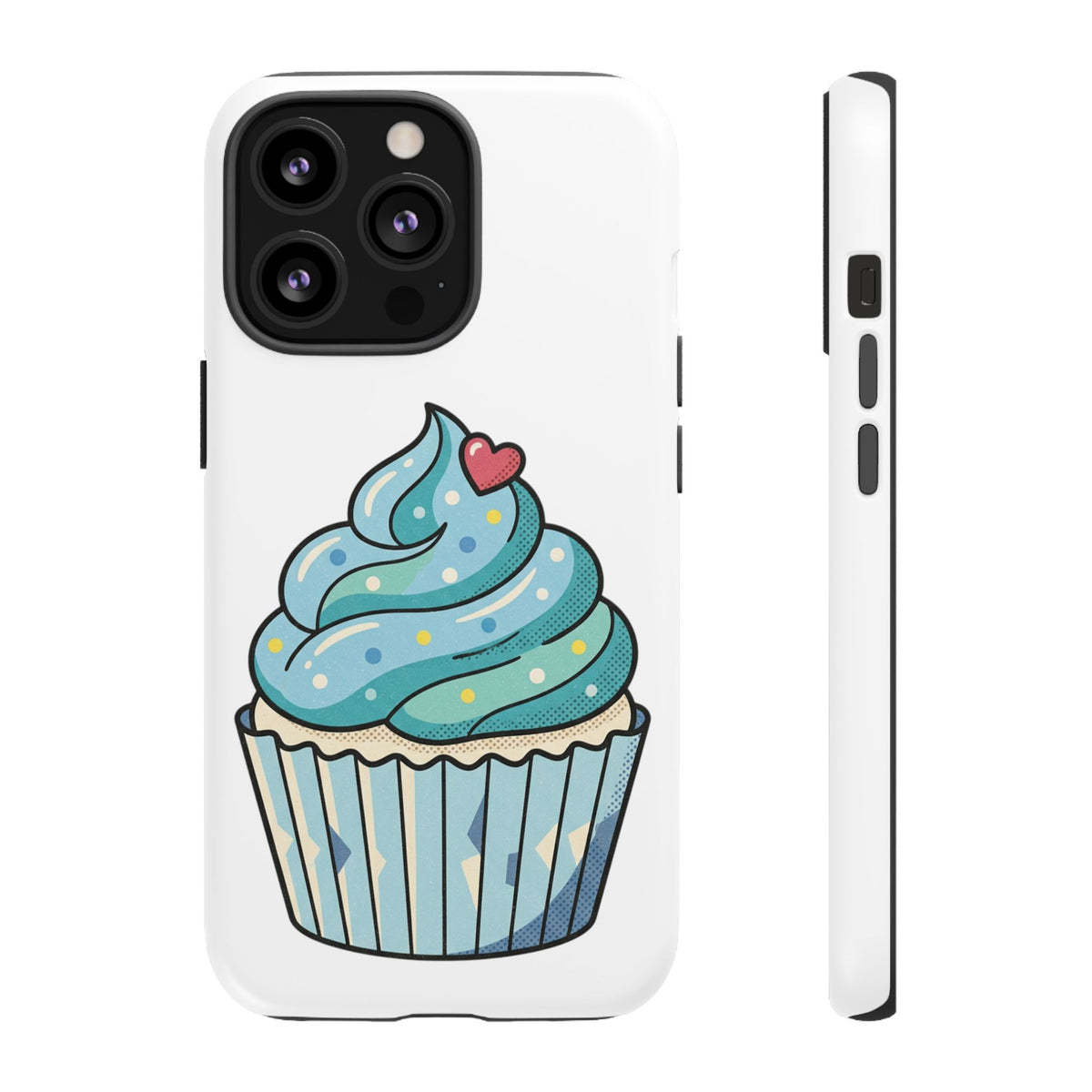 Blue Cupcake Tough Phone Cases