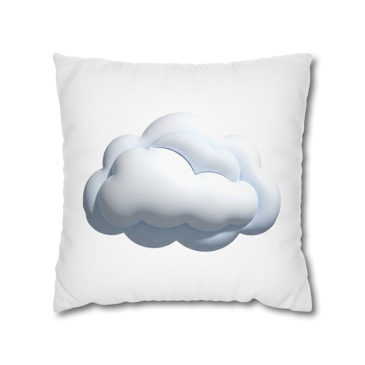 Cloud Throw White Pillowcase — Soft White Cloud Decorative Pillow Cover