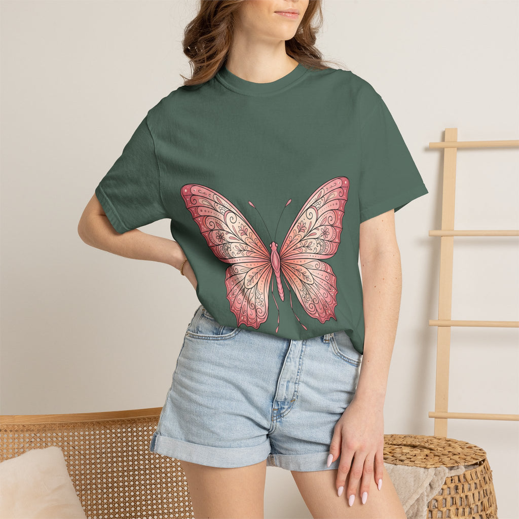 Butterfly Illustration T-Shirt