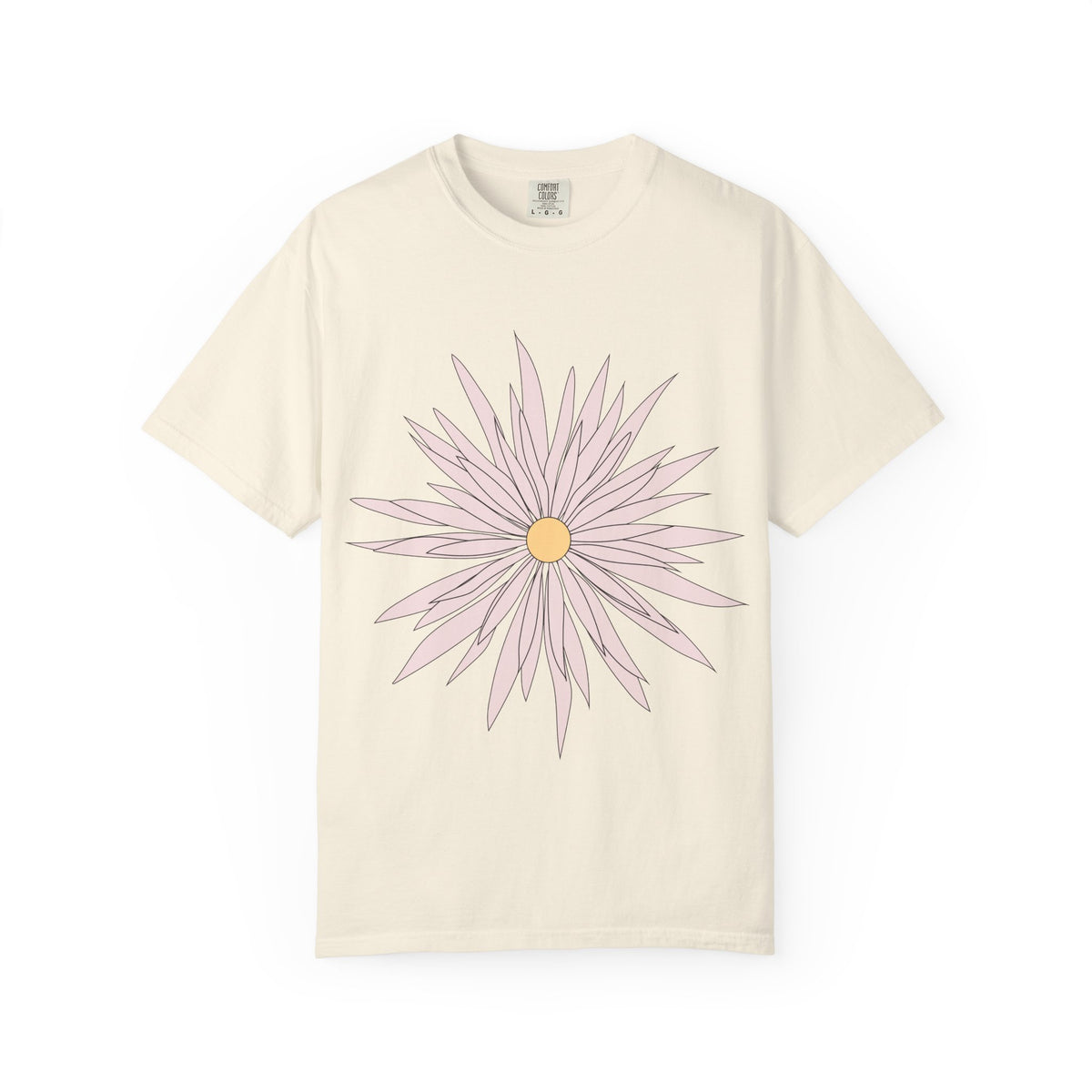 Pink Daisy Graphic T-Shirt
