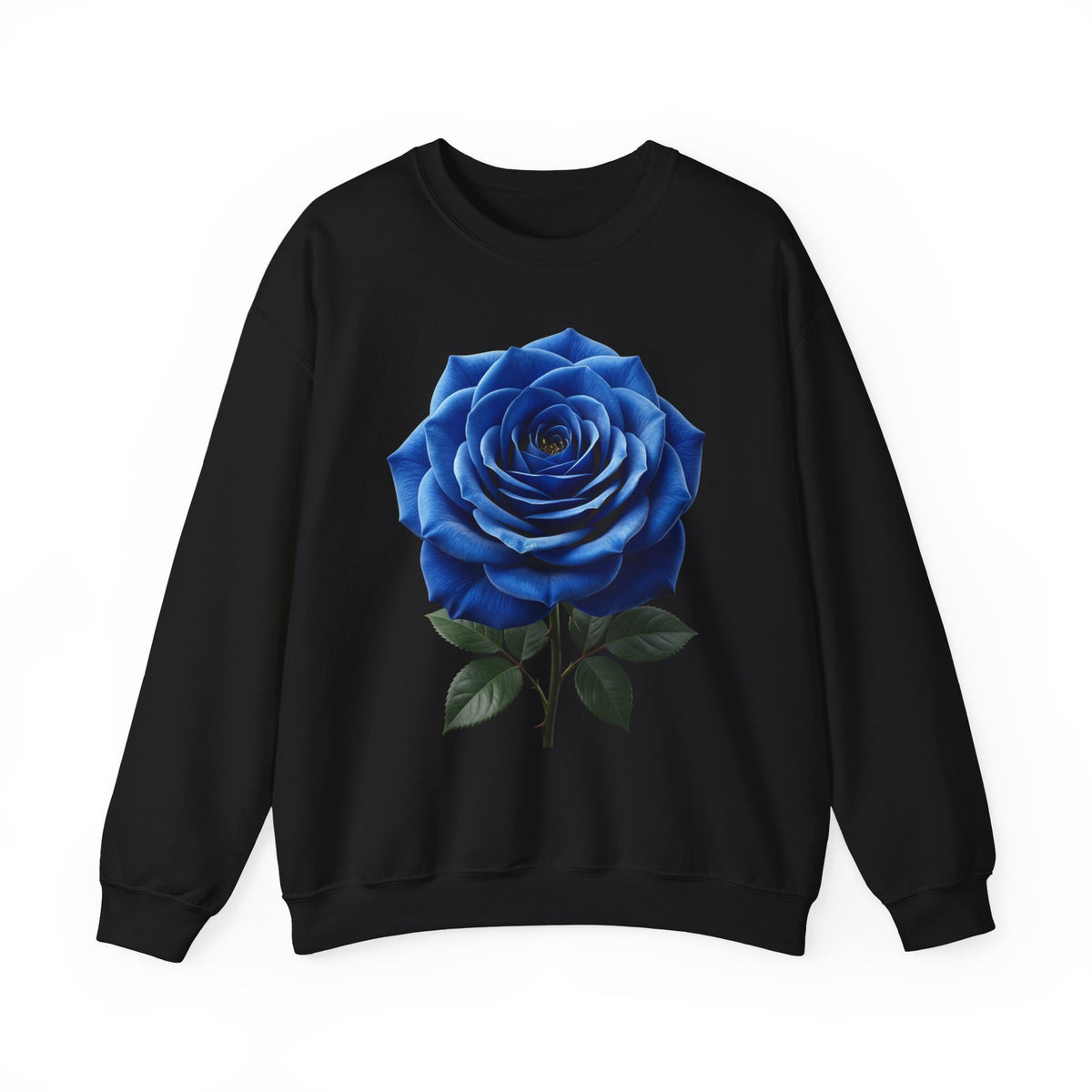 Blue Rose Crewneck Sweatshirt