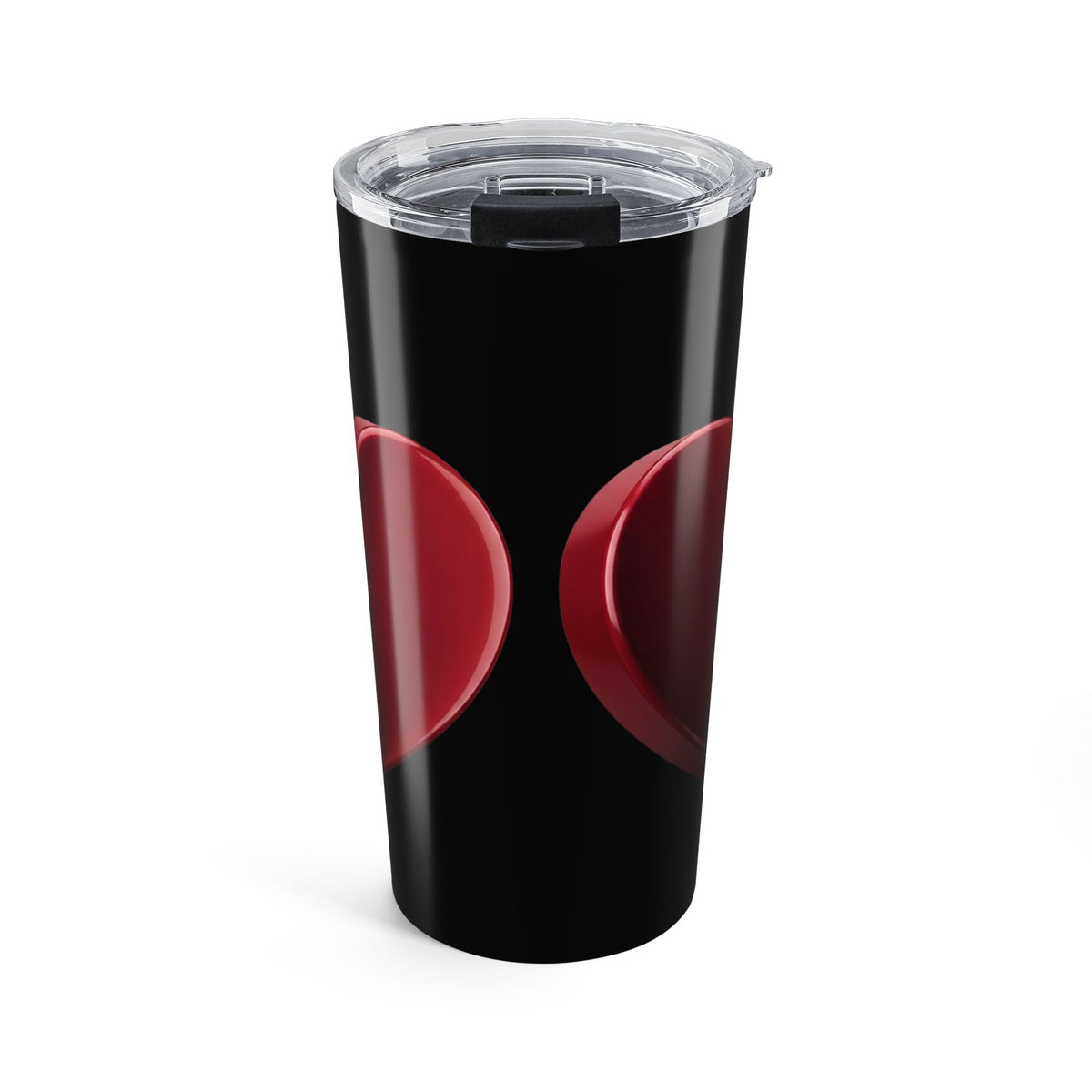 20oz Tumbler — Minimal Red Moon Phase Stainless Steel Travel Cup
