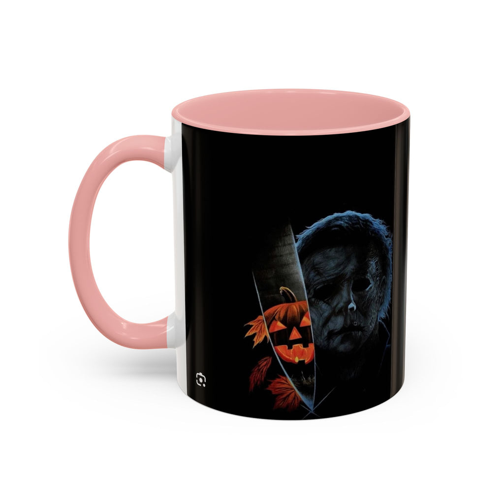 Michael Myers Halloween Coffee Mug — Horror Pumpkin Accent Mug (11/15oz)