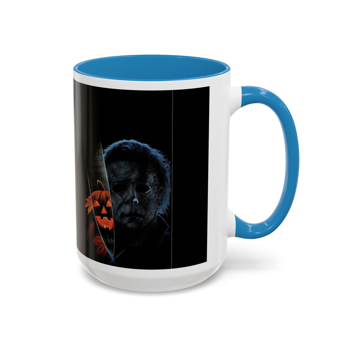 Michael Myers Halloween Coffee Mug — Horror Pumpkin Accent Mug (11/15oz)