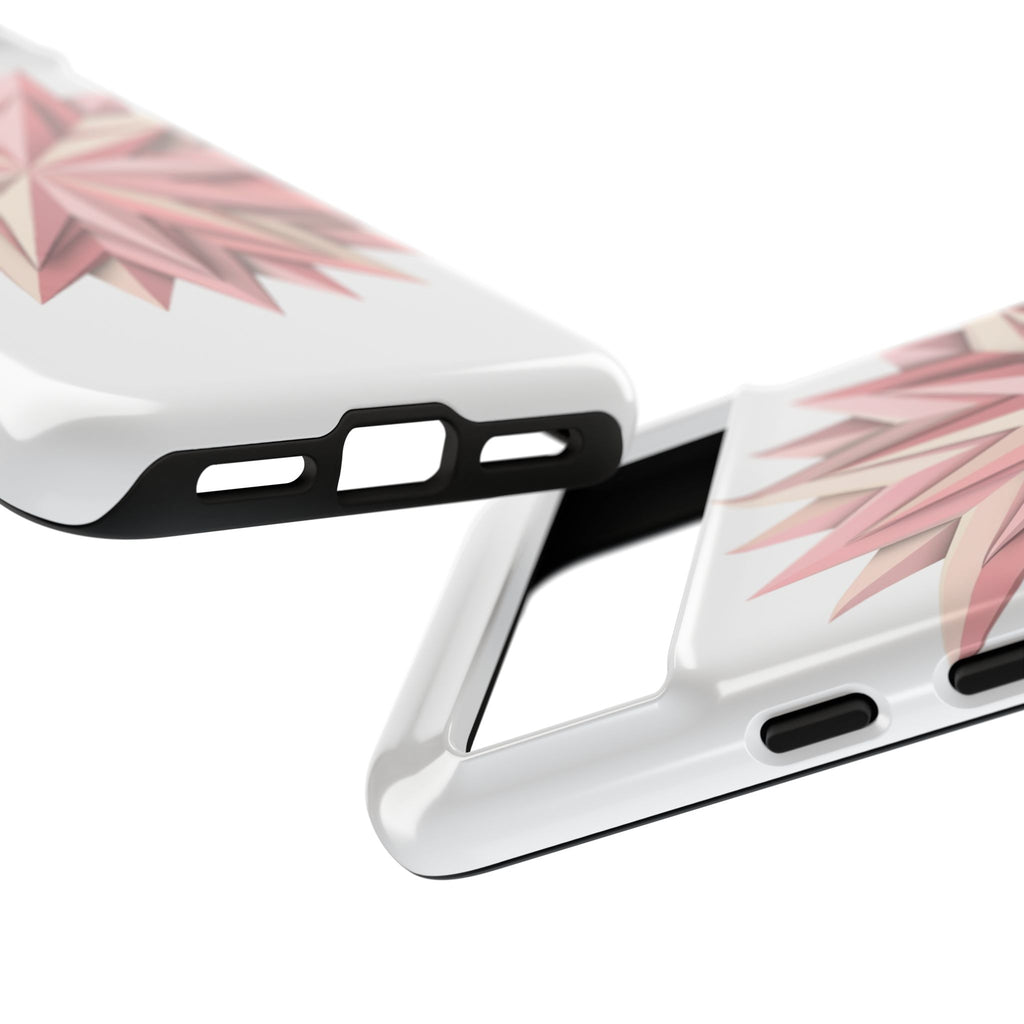 Pink Geometric Star Phone Case — Tough Protective iPhone Cover