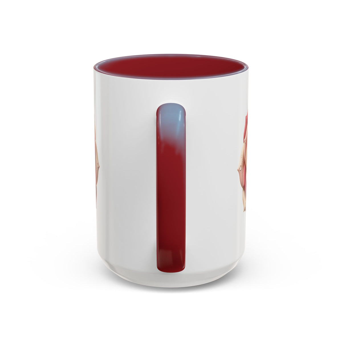 Rose Waterdrop Accent Coffee Mug — Floral 11/15oz