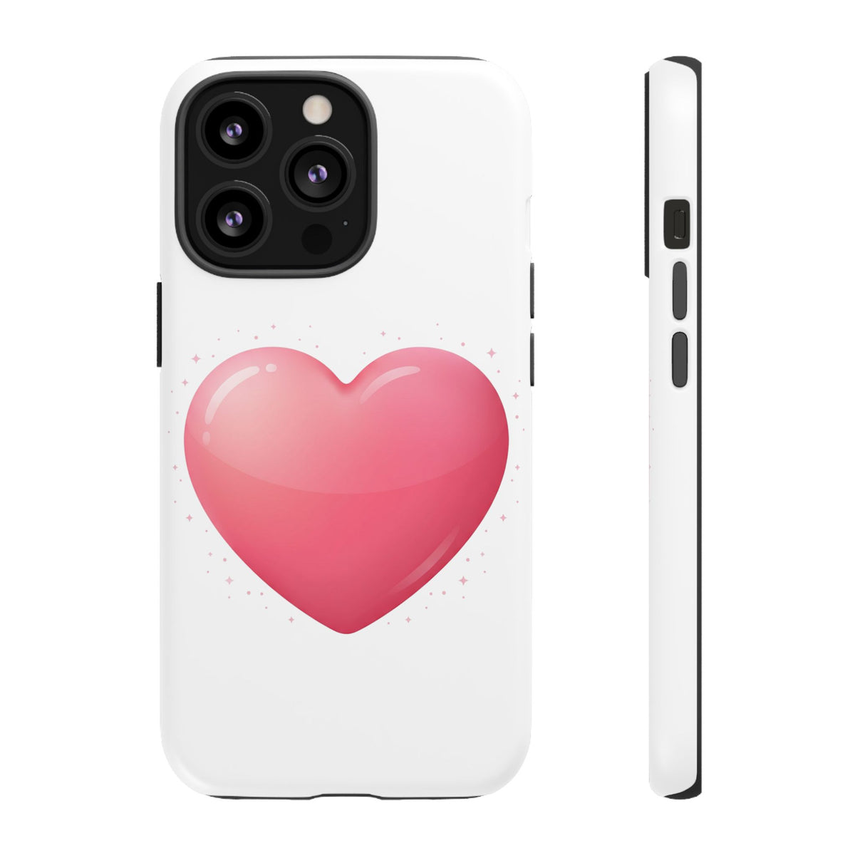 Heart Emoji Tough Case — Cute Pink Heart Phone Case for iPhone & Android
