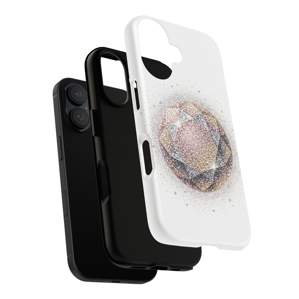 Glittery Tough Phone Cases