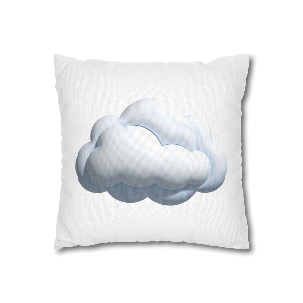 Cloud Throw White Pillowcase — Soft White Cloud Decorative Pillow Cover