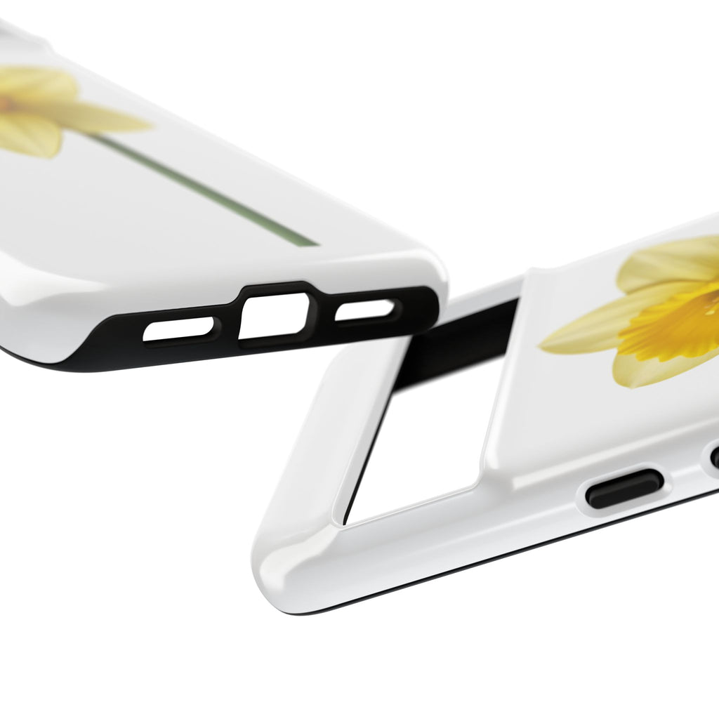 Daffodil Blossom Tough Phone Case — Yellow Spring Floral iPhone Cover