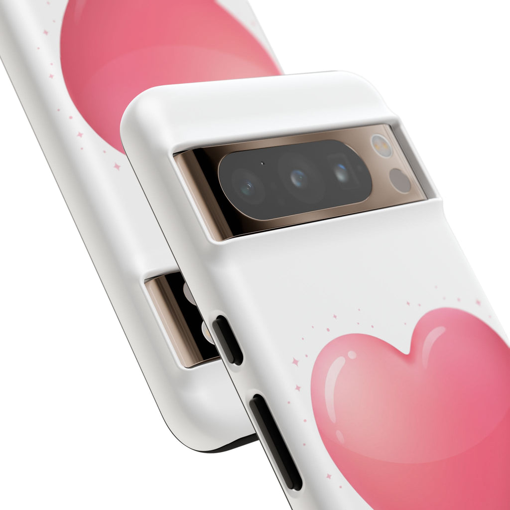 Heart Emoji Tough Case — Cute Pink Heart Phone Case for iPhone & Android