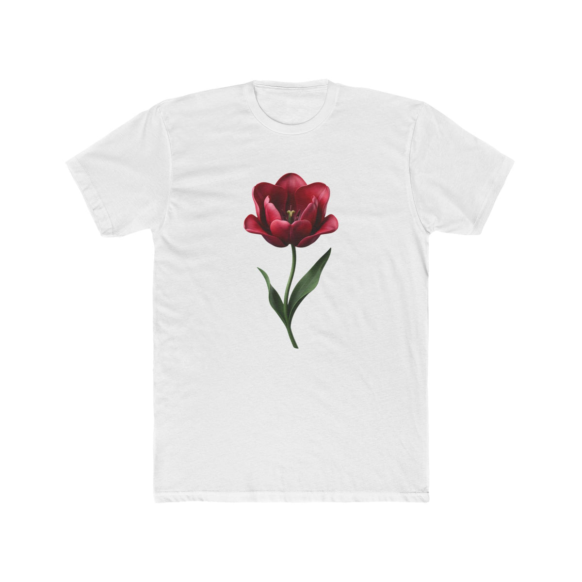 Red Tulip Floral Tee