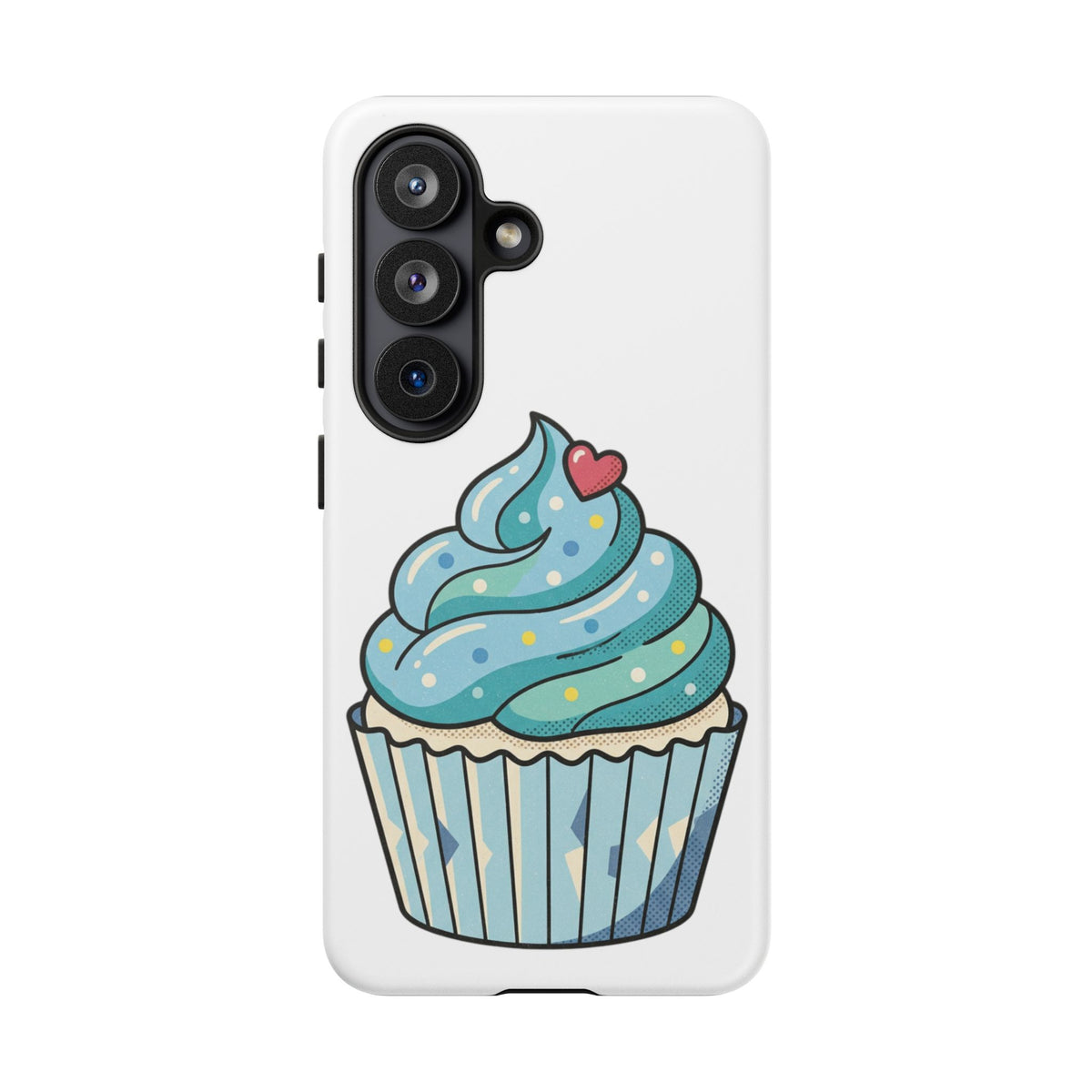 Blue Cupcake Tough Phone Cases