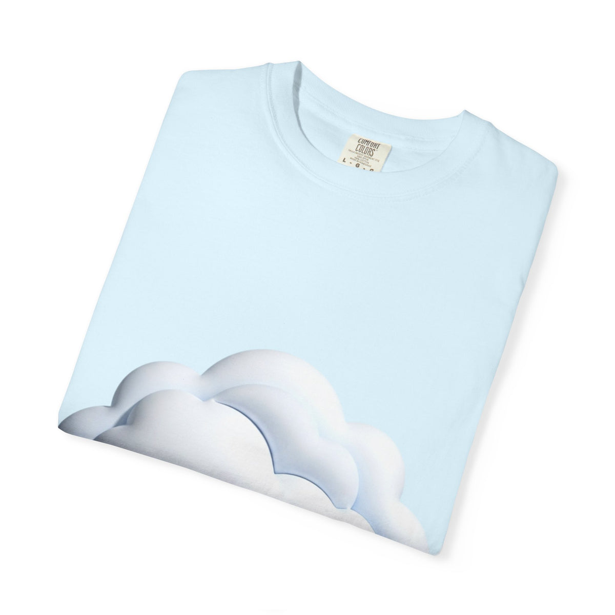 Cloud Graphic T-Shirt — Soft Dreamy Cloud Design