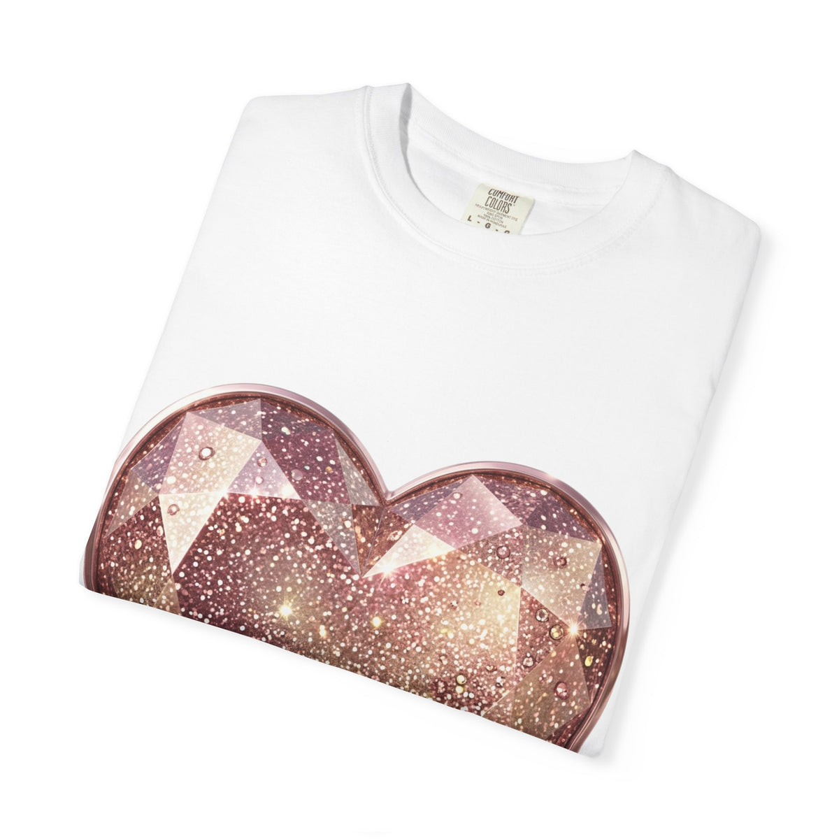 Glitter Gem Heart T-Shirt