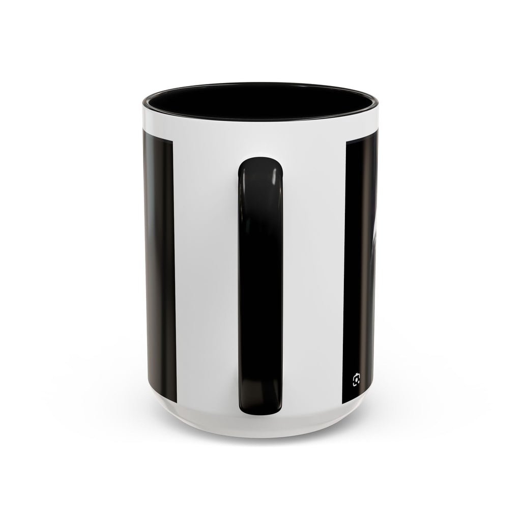Halloween Michael Myers Accent Coffee Mug — Spooky Horror Movie Jack-O'-Lantern Face (11/15oz)