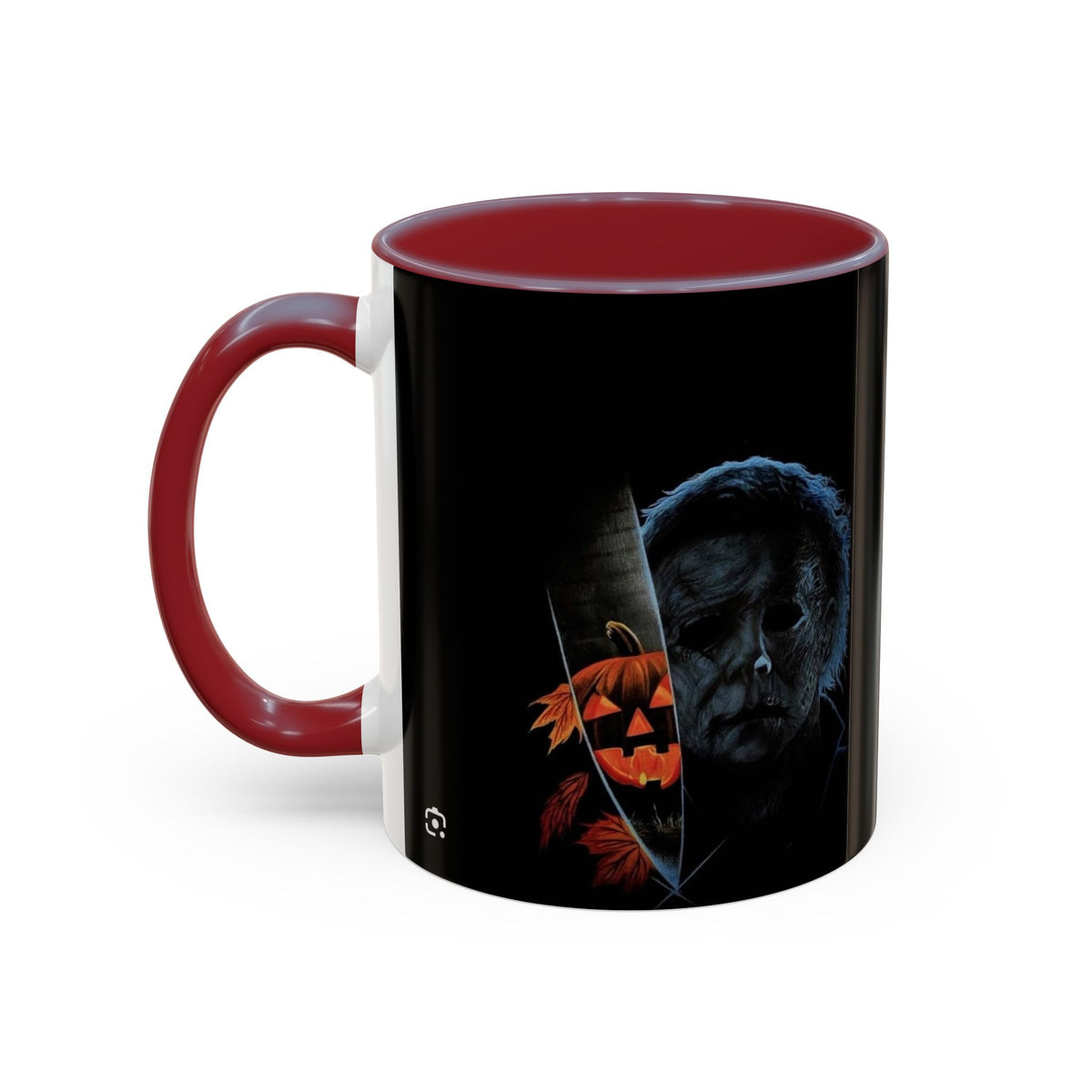 Michael Myers Halloween Coffee Mug — Horror Pumpkin Accent Mug (11/15oz)