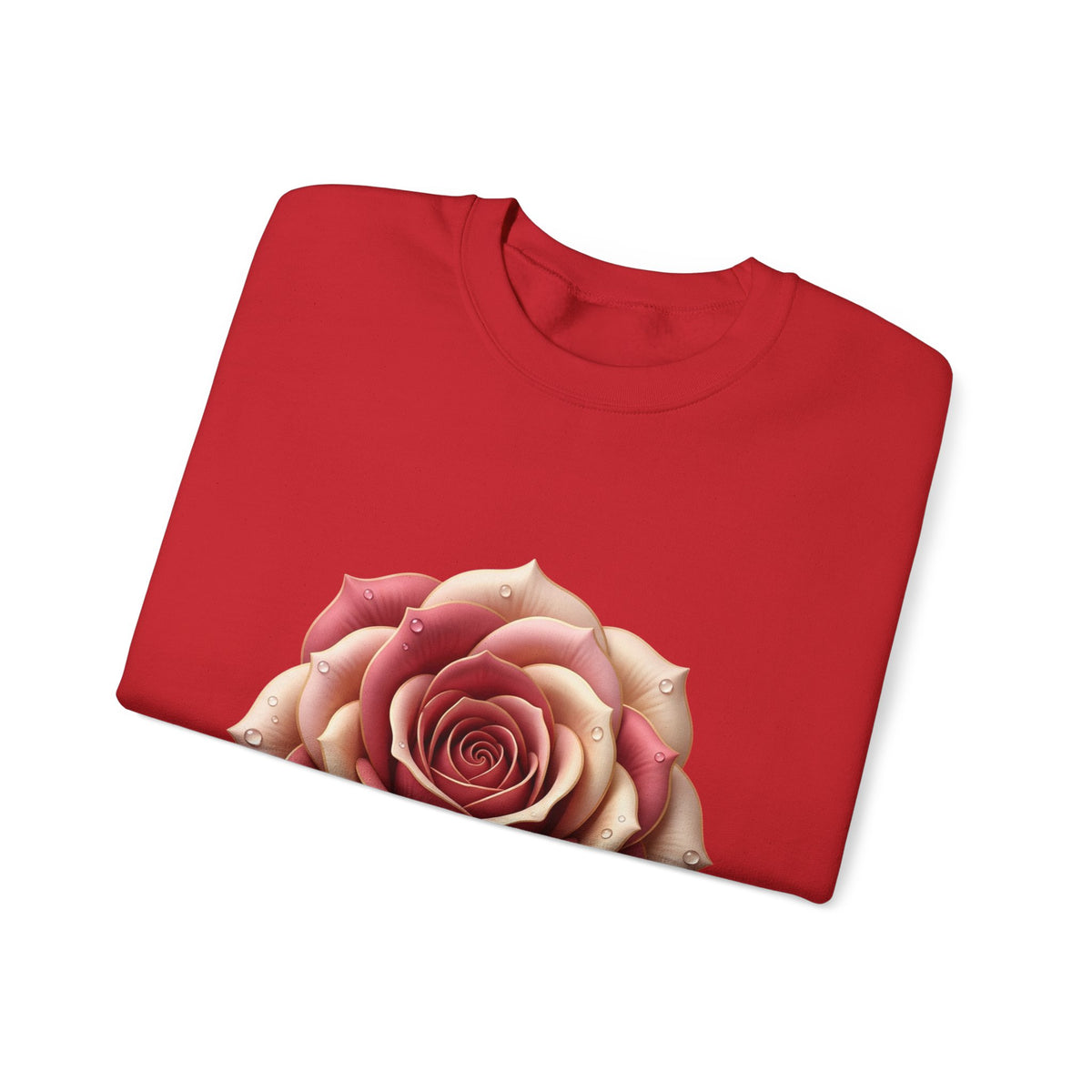 Rose Bloom Crewneck Sweatshirt