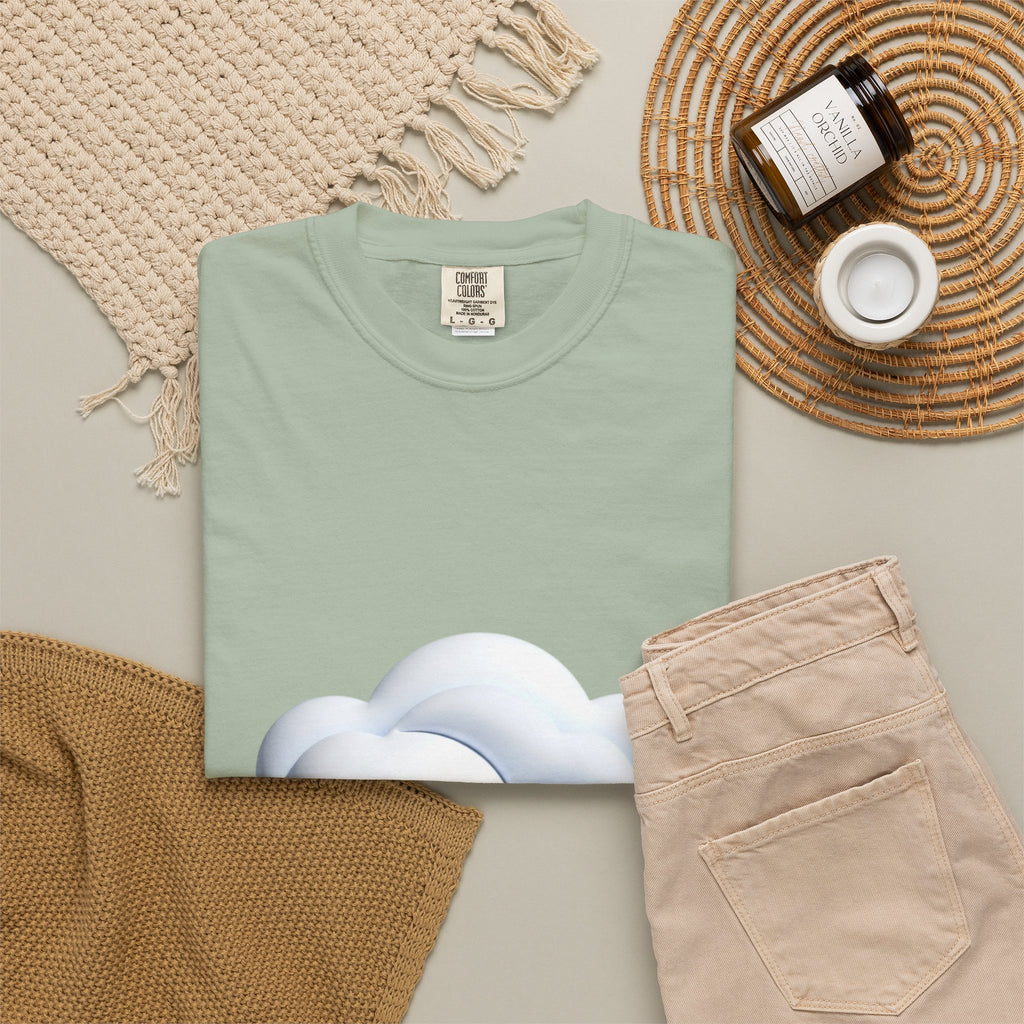 Cloud Graphic T-Shirt — Soft Dreamy Cloud Design