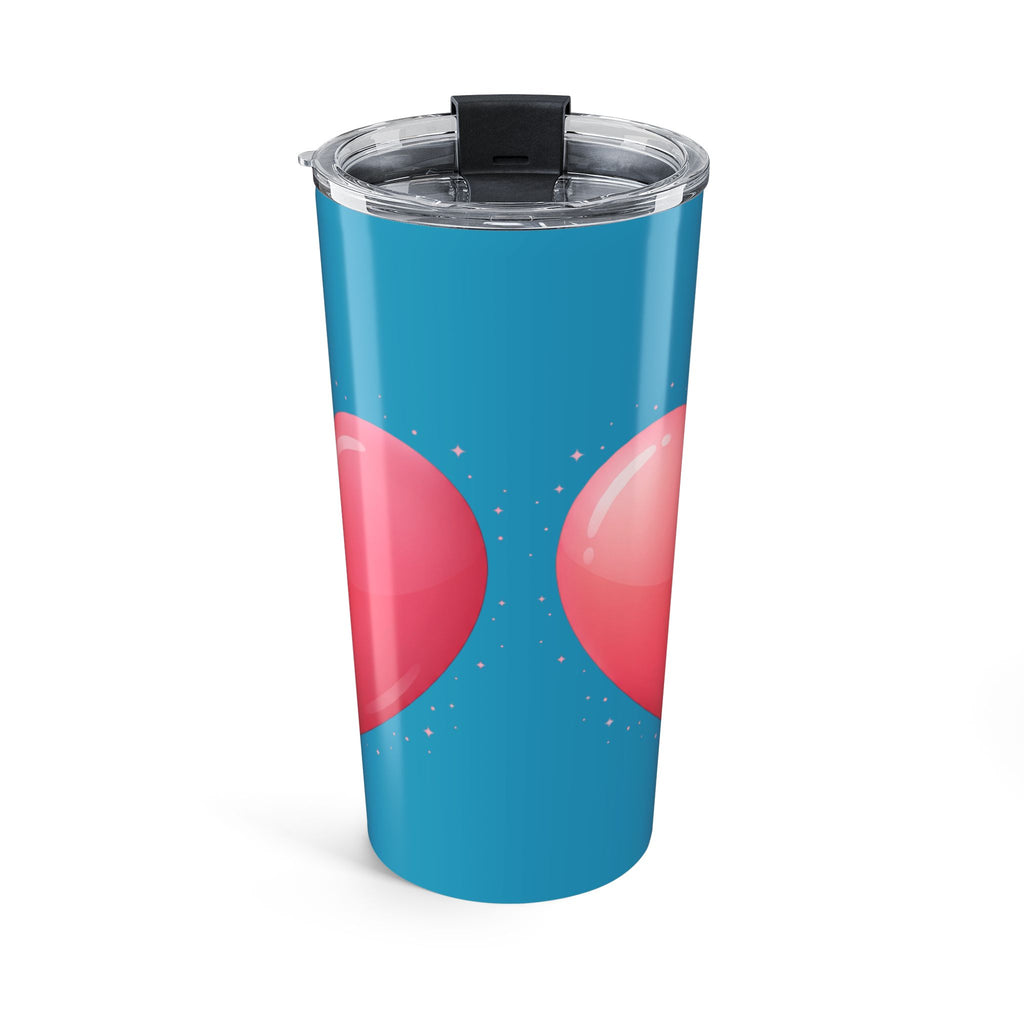 Pink Heart Tumbler 20oz Turquoise