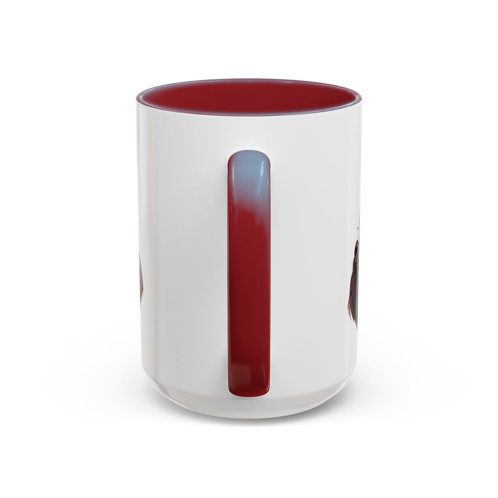 Scream Mask Accent Coffee Mug — Horror Killer Design (11/15oz)