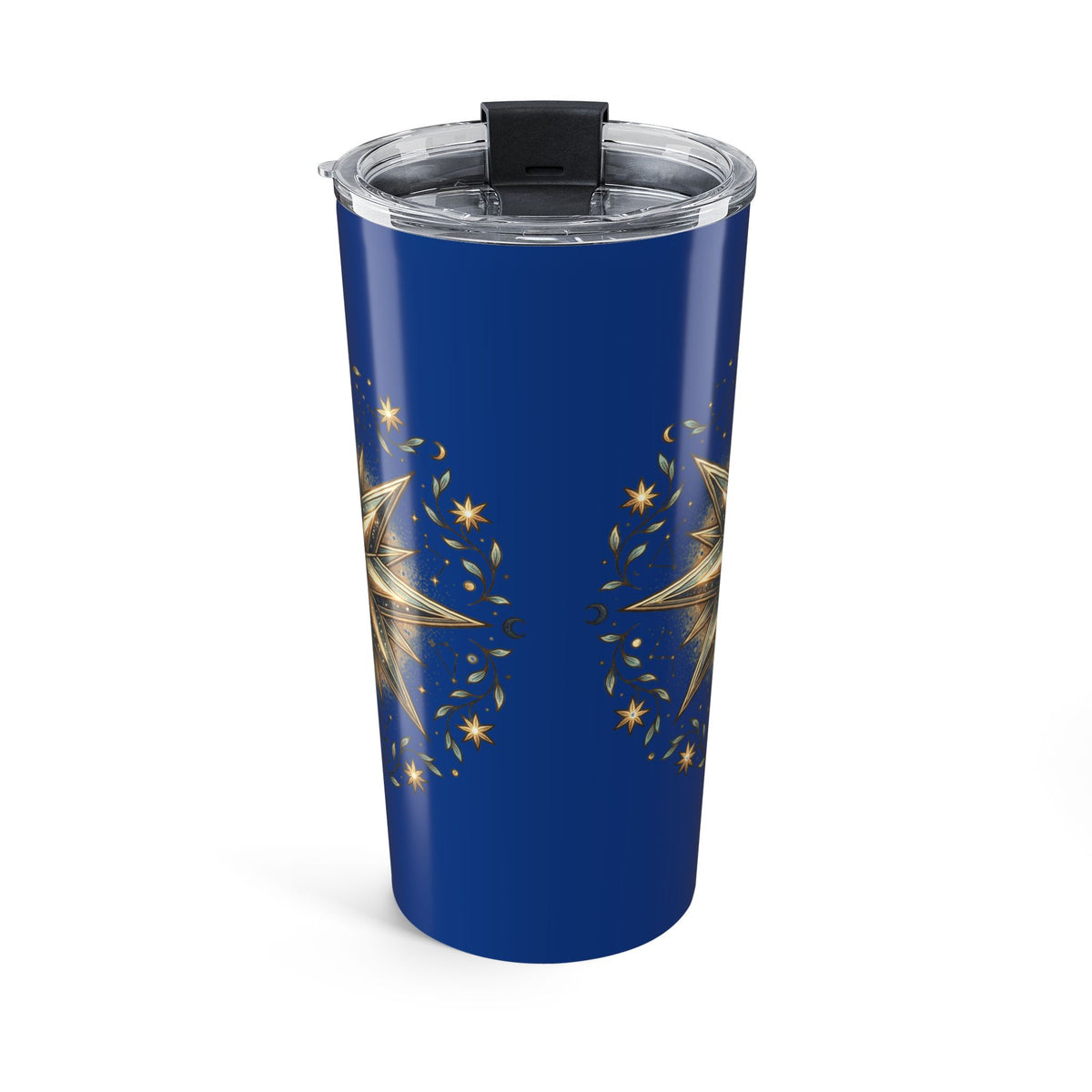 Star Print Navy Insulated Tumbler 20oz