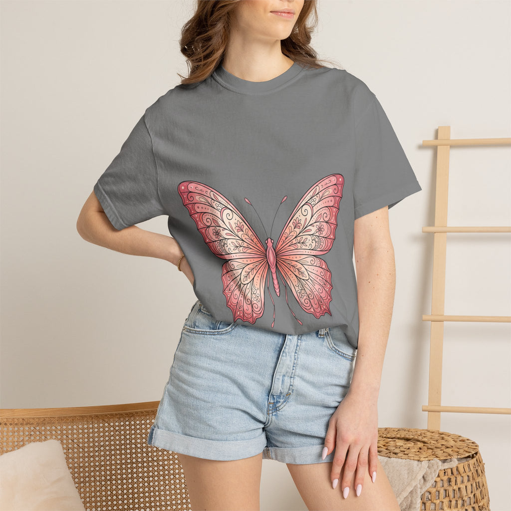 Butterfly Illustration T-Shirt