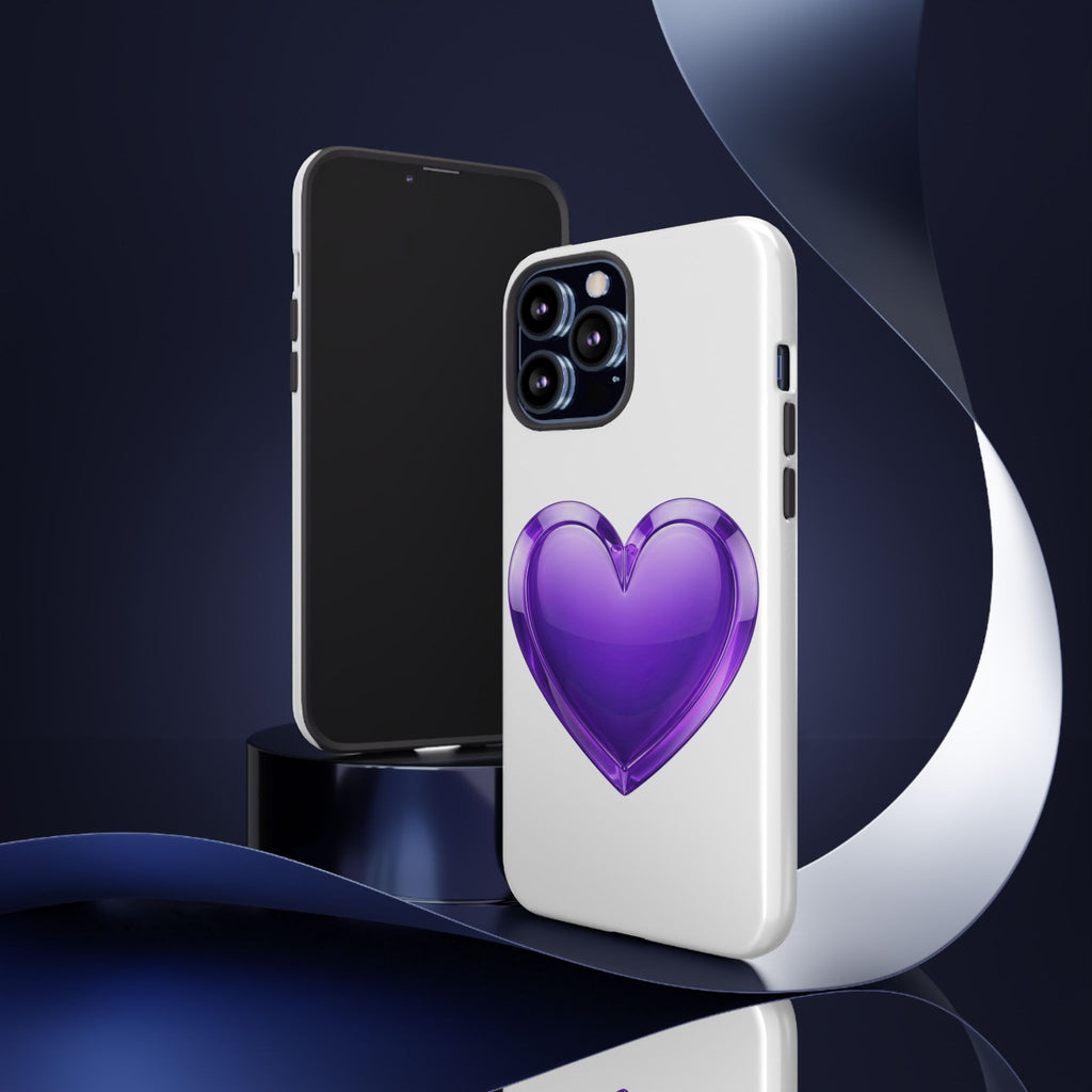 Purple Heart Tough Phone Cases