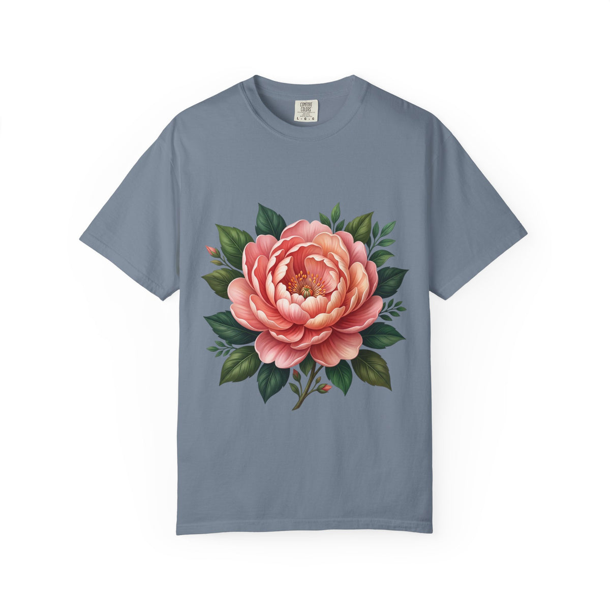 Peony Bloom T-Shirt — Vintage Floral Graphic Tee