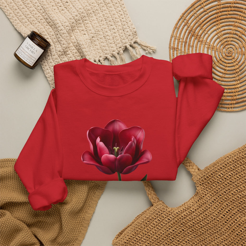Tulip Bloom Crewneck Sweatshirt