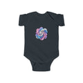 3D Glitter Design Infant Fine Jersey Bodysuit