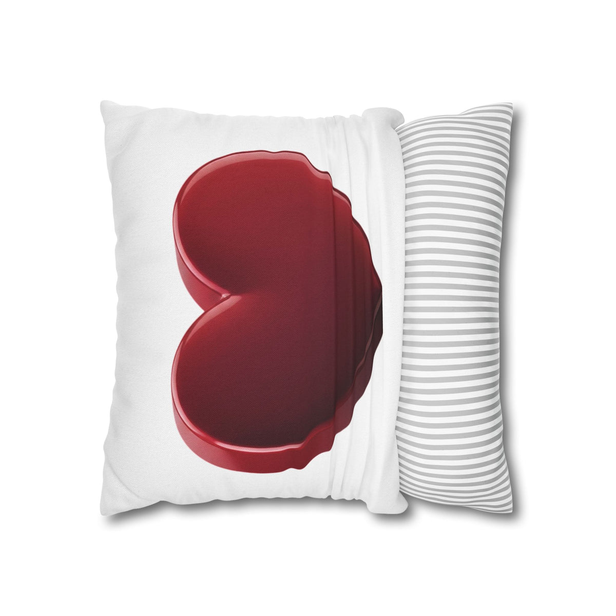Red Heart Spun Polyester Square Pillowcase
