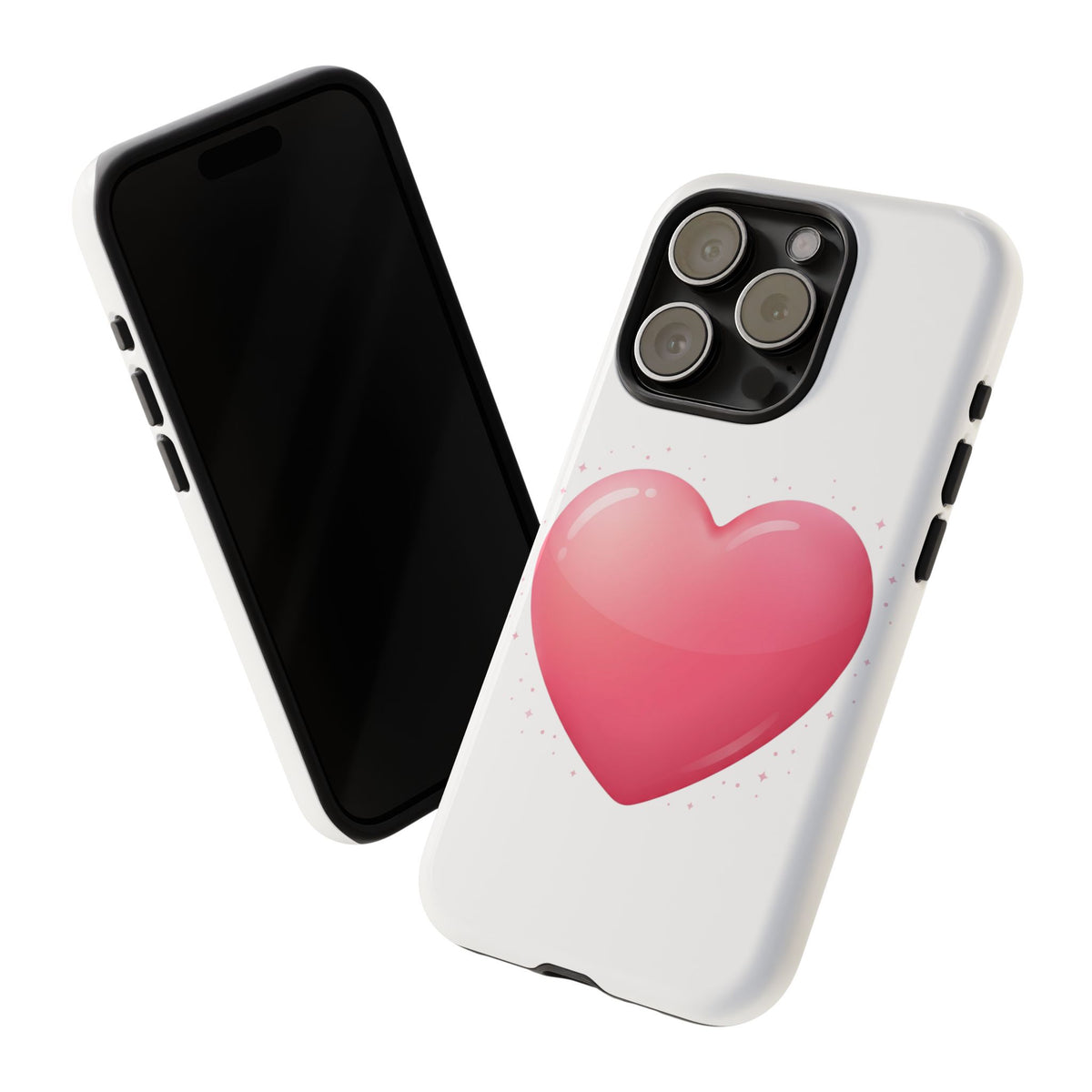 Heart Emoji Tough Case — Cute Pink Heart Phone Case for iPhone & Android