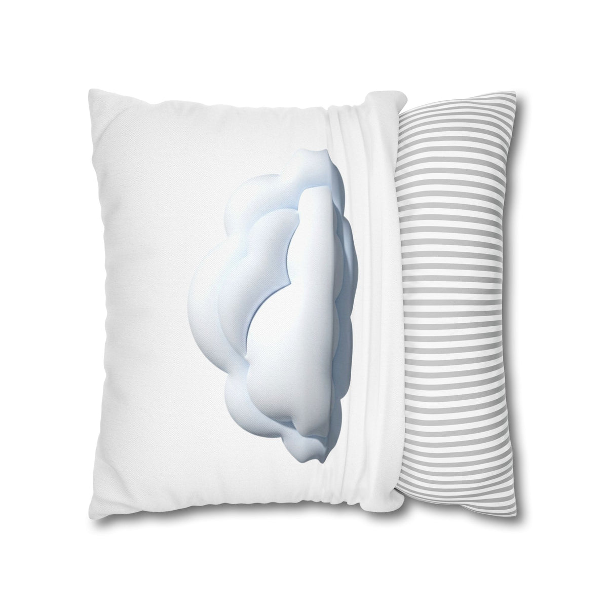 Cloud Throw White Pillowcase — Soft White Cloud Decorative Pillow Cover