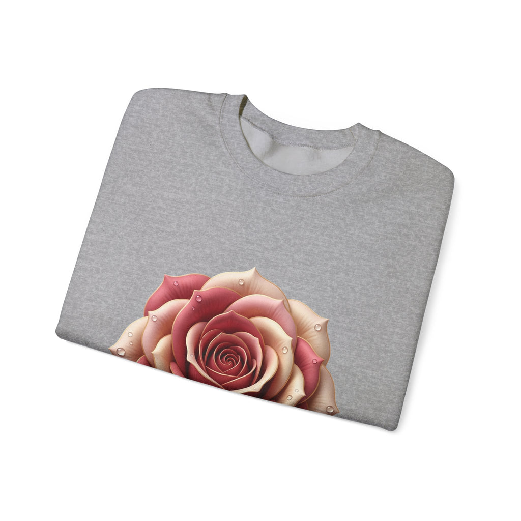 Rose Bloom Crewneck Sweatshirt