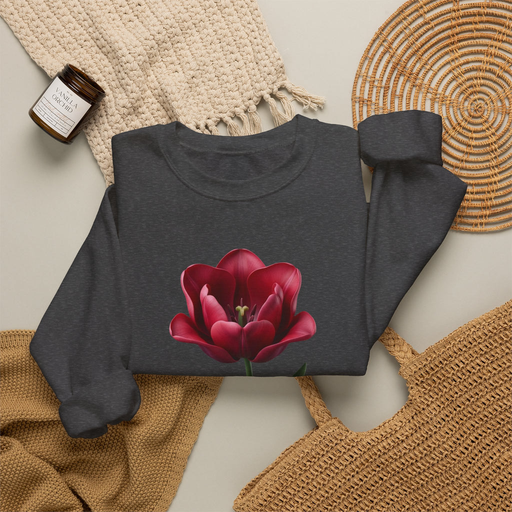 Tulip Bloom Crewneck Sweatshirt