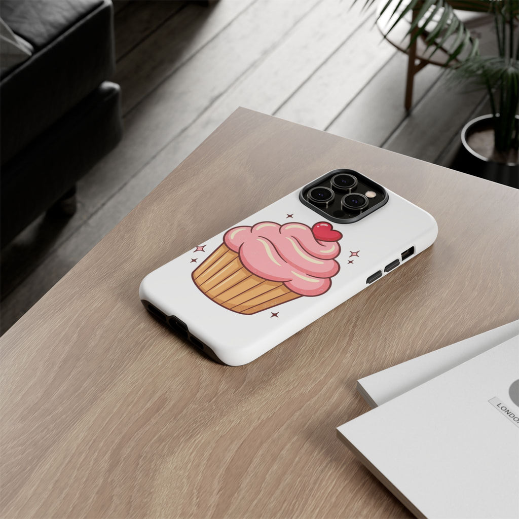 Pink Cupcake Phone Tough Cases