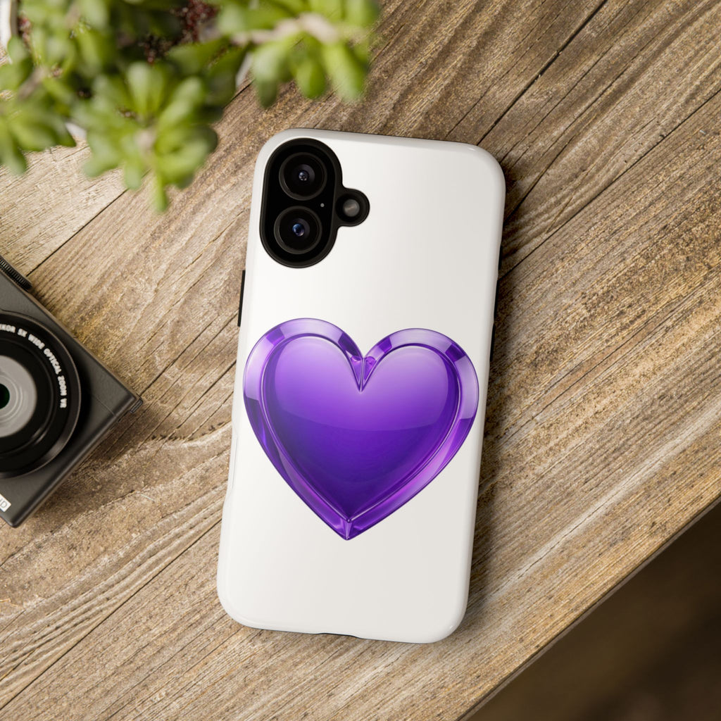 Purple Heart Tough Phone Cases