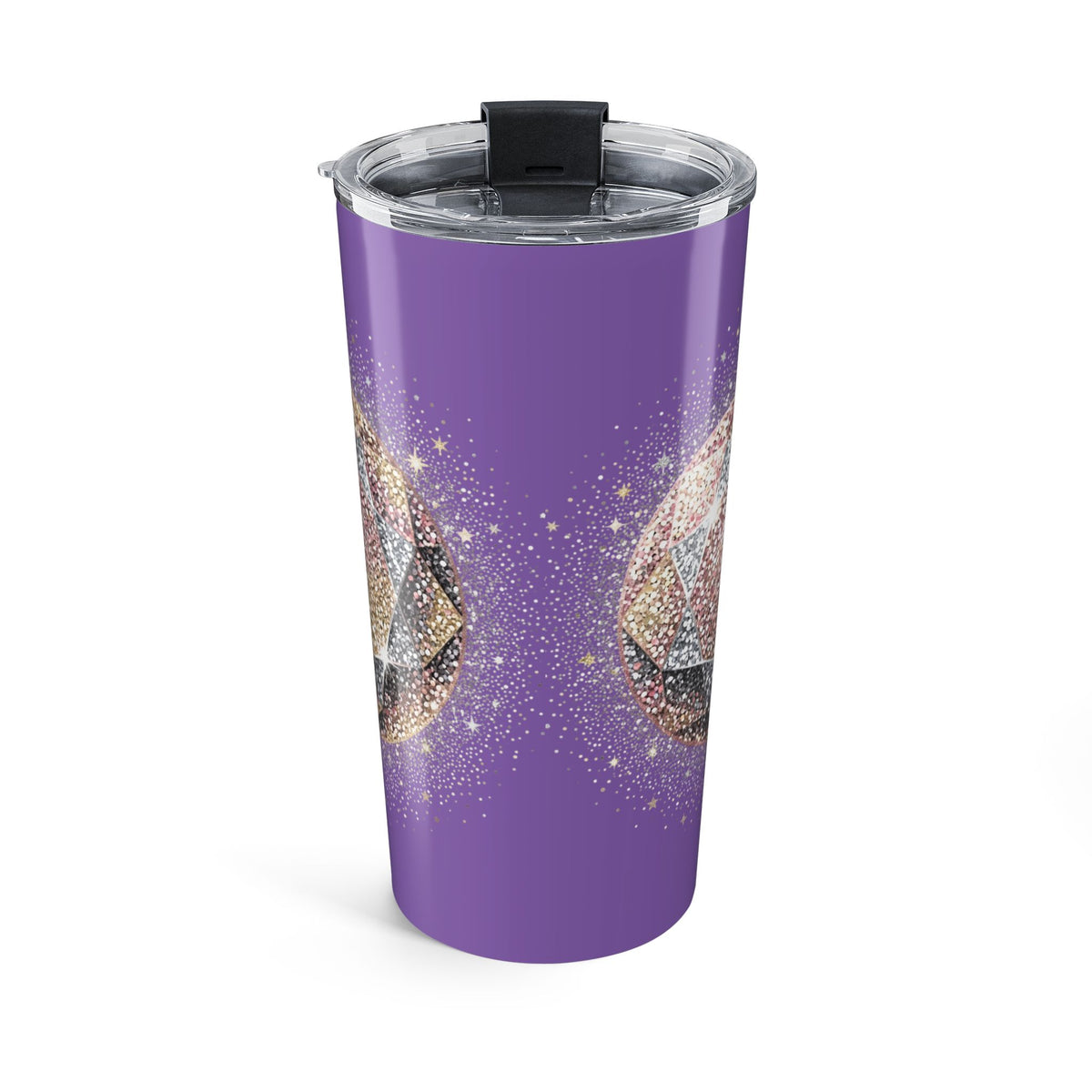 Glittery Light Purple Tumbler 20oz
