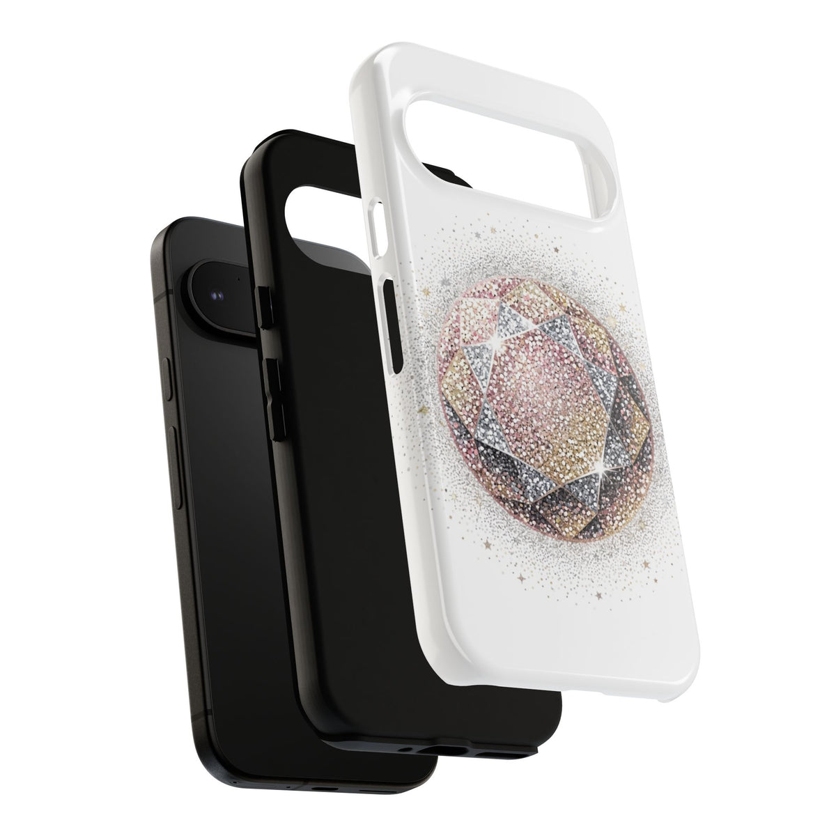Glittery Tough Phone Cases