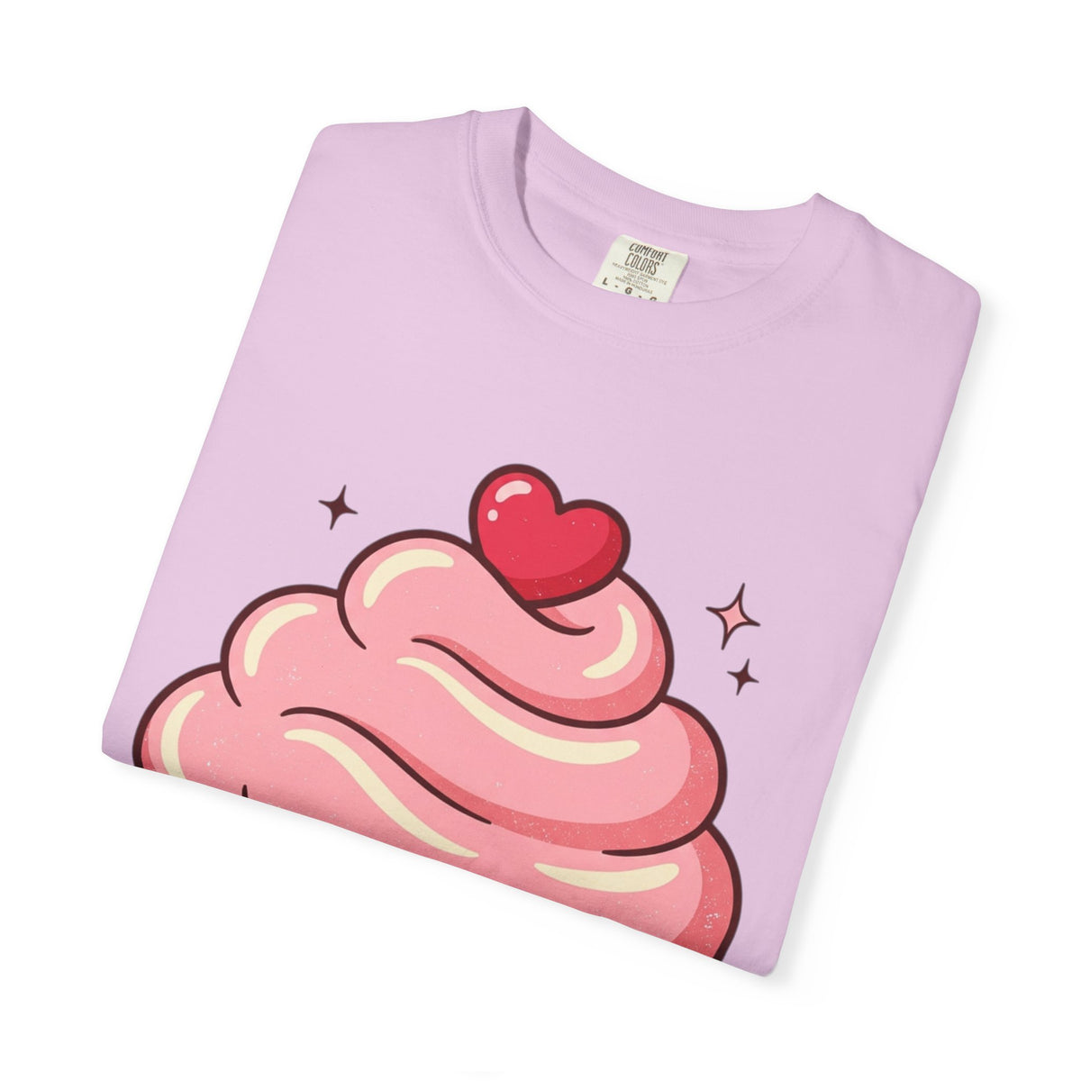 Pink Cupcake Unisex Garment-Dyed T-shirt