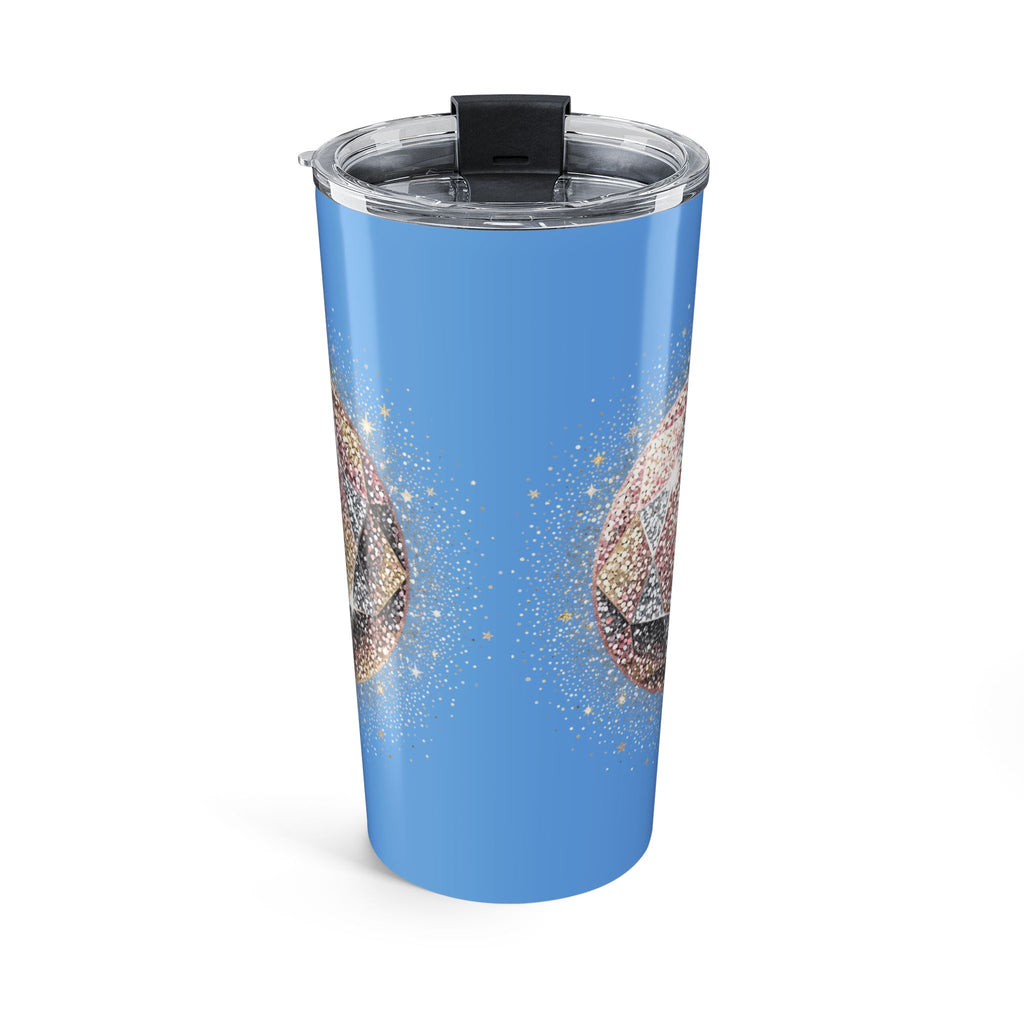 Glittery Light Blue Tumbler 20oz
