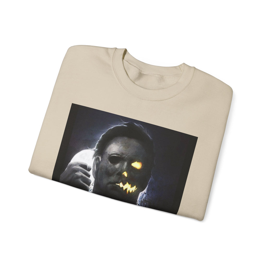 Halloween Michael Myers Mask Crewneck Sweatshirt