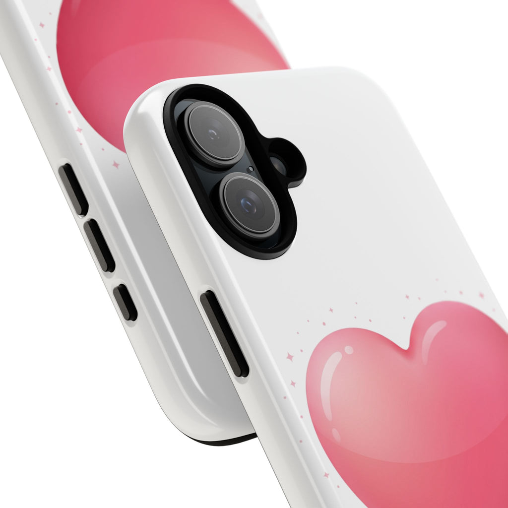 Heart Emoji Tough Case — Cute Pink Heart Phone Case for iPhone & Android