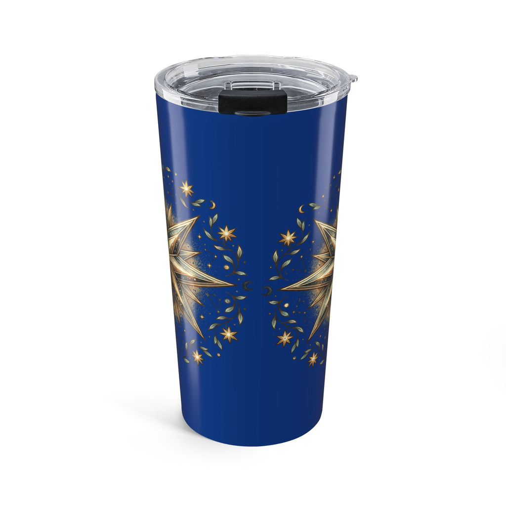 Star Print Navy Insulated Tumbler 20oz